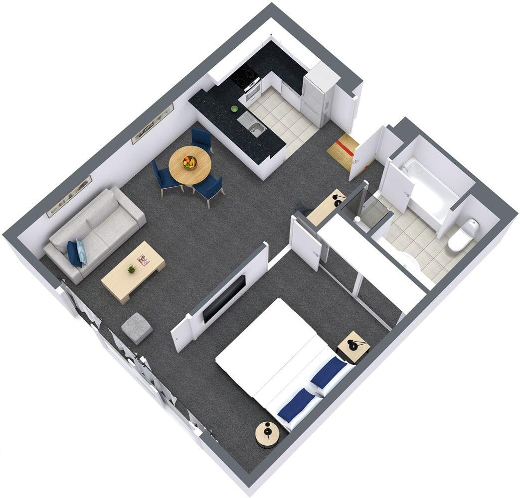 Brady Apartment Hotel Flinders Street Мельбурн Екстер'єр фото