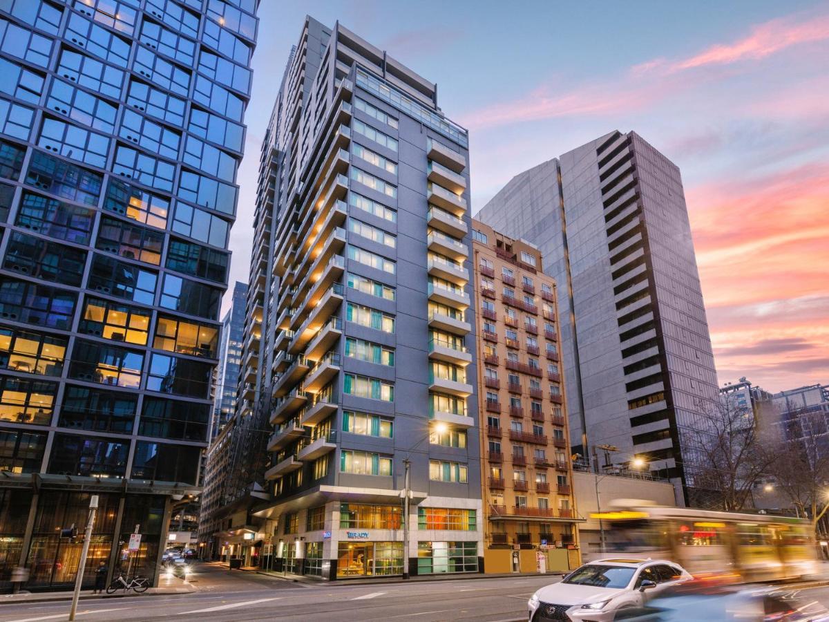Brady Apartment Hotel Flinders Street Мельбурн Екстер'єр фото